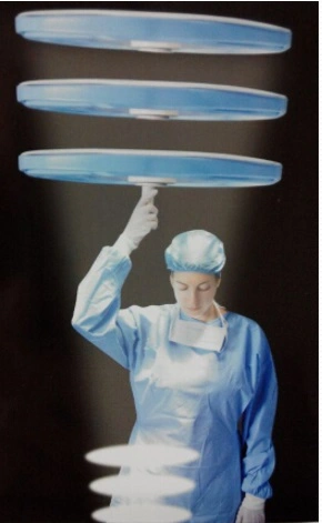 Medical Surgical Two Domes LED Shadow Less Operating Lights Lamp Surgery