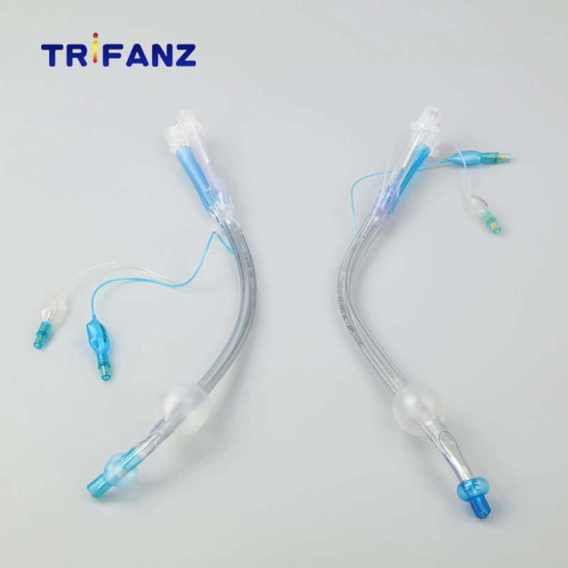 Medical Supplies Double Lumen Endobronchial Tube Left or Right Applicable for CVD Operations High Quality