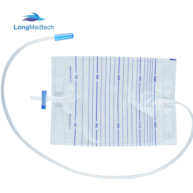 Urine Bag for Hospital Use Luxury 2000ml Urinary Drainage Urine Meter