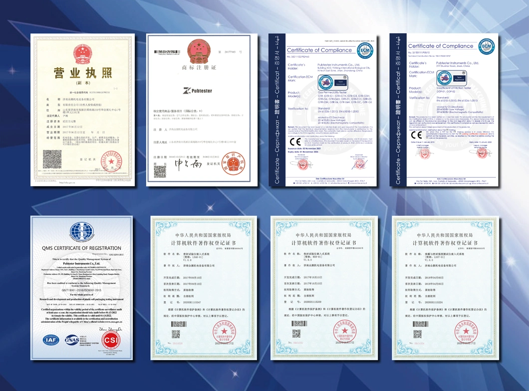 Catheter Guide Wires Physical Surface Sliding Friction Test Machine with CE Certificate