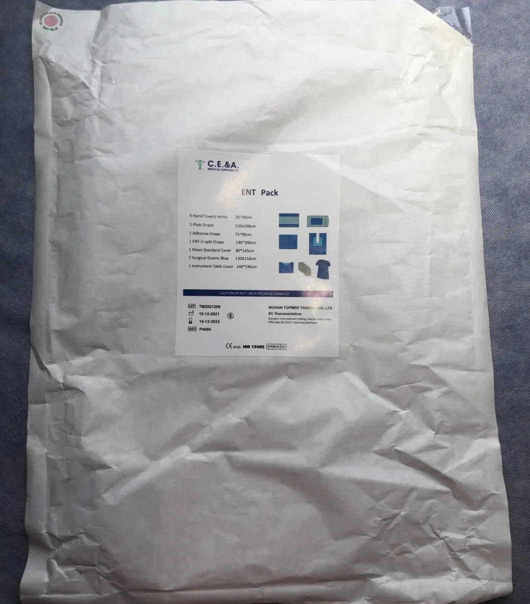 Ear Otology Surgical Drape Packs Ent Packs with Sterile